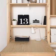 Ivar 2 Section Unit With Foldable Table Shop Ikea Ikea Foldable Table Ikea Wall Desk Ikea Folding Desk