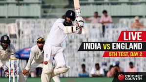 Watch the paytm india vs england 2021 trophy live streaming on yupptv from continental europe and mena regions. Live Cricket Score India Vs England 5th Test Day 2 At Chennai Indian Openers Make Watchful Start Cricket Country