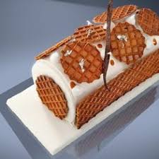 Noel 2015 Les Plus Belles Buches Signatures Une Glace A Paris Creme Glacee La Vanille De Madagascar Marbree Caramel Biscuit Leger Penc Noel Gateau Noel Et Noel 2015