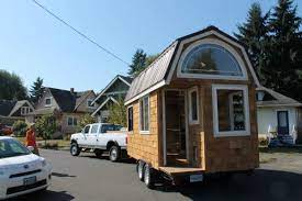 Grad Student S Tiny House Tour And Interview On Living Tiny Tiny House Exterior Building A Tiny House Tiny House On Wheels
