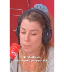 Photo : Lison Daniel sur France Inter