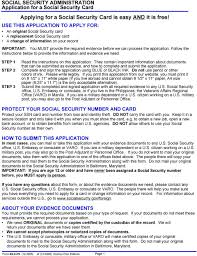 Provide the deceased person's social security number to the funeral director so they can report the death to the ssa. Applying For A Social Security Card Is Easy And It Is Free Pdf Free Download