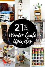 Despite their beauty, wine crates are typically headed for the dumpster after transporting their contents safely, so if you ask the manager of a liquor, grocery or wine store nicely, you'll likely leave with at. 21 Of The Best Ways To Repurpose Old Wooden Crates Pillar Box Blue