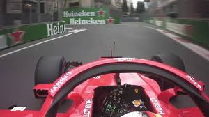 F1 2019 game attempting unimaginable overtake baku castle corner. Sebastian Vettel S Pole Lap 2018 Azerbaijan Grand Prix Youtube