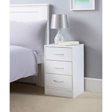 Lokken 3 Drawer Bedside Table Cheap Bedside Tables Bedside Table 3 Drawer Bedside Table