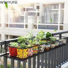Deck rail planter midnight woodworking these pictures of this page are about:balcony railing planter boxes. Hanging Rack Organizer Flower Pot Storage Basket Rack Closet Holders Balcony Rail Planter Shelf Fence Railing Flower Pots Holder Storage Baskets Aliexpress