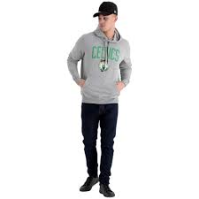 Boston celtics hoodies & sweatshirts. New Era Team Logo Po Boston Celtics Hoodie Grey Dressinn