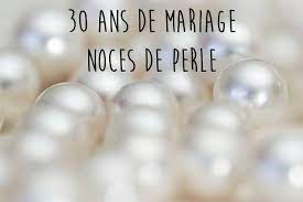 30 Ans De Mariage Noces De Perle 30 Ans De Mariage Noces De Perle Les Noces De Mariage