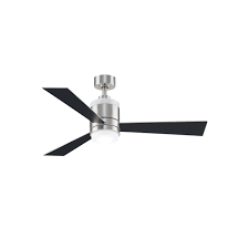 The parklake combines stylish accents with a Upright 48 Ceiling Fan Brushed Nickel With Reversible Blades Led On Sale Overstock 29065988