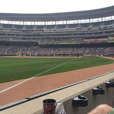 Target Field Section 126 Row 1 Seat 4 A View From My Seat