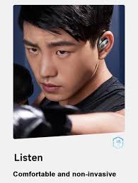 for Doogee S200 X S118 S Cyber Punk Noise Reduction Bluetooth Earphones  Without Delay TWS Sports Ear Hanging Wireless Earphones