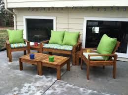 Simple Outdoor Conversation Set Do It Yourself Home Projects From Ana White Outdoor Furniture Plans Outdoor Wood Furniture Diy Outdoor Furniture