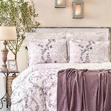 Karaca home damask su yeşili nakışlı nevresim yatak örtüsü seti. Karaca Home Delfina Murdum Cift Kisilik Yatak Ortusu Seti Rota Evim