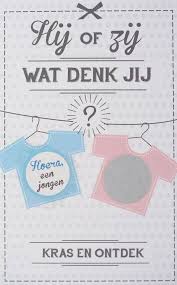 Minimou Kraskaart 10 Stuks Verklap Het Geslacht Van De Baby Hij Of Zij Wat Denk Jij Kraskaarten Baby Geslacht Baby Aankondiging