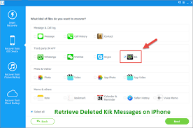And on the recover from itunes backup window, click start. How To Retrieve Old Deleted Kik Messages On Iphone 3 Ways
