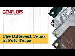 The Different Types Of Poly Tarps And The Best Tarp For What You Need Covered Tips From Gemplers