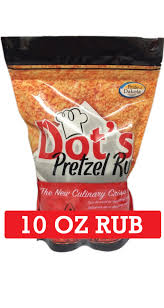 Dot S Pretzel Rub 10 Oz Bag 2 99 The New Culinary Crisp This Special Seasoning Can Be Used As A Seasoning For Meatl Dots Pretzel Recipe Snacks Yummy Snacks