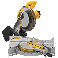 Dewalt 15 Amp Corded 10 In Compound Single Bevel Miter Saw Dws713 The Home Depot