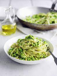 Supergreen Broccoli Pasta Bowl Olive Broccoli Pasta Olive Recipes Superfood Bowl