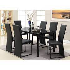 Sandi 7 piece dining set $1,515. 7 Piece Black Dining Room Set Off 56