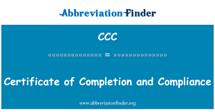 We did not find results for: Ccc Definition Certificate Of Completion And Compliance Abbreviation Finder