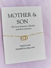 Birthday Gift For Son Mother Son Necklace Mother Son Gift Mothers Day Gift From Son Mom Gift Mom Necklace Mother Son Mom Birthday Gi Mother Son Gift Mom Birthday Gift Son Gift
