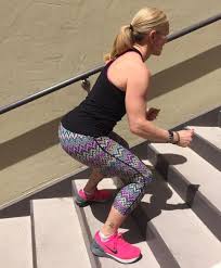 The 10 Minute Stair Workout You Can Do At Home Stairs Workout Climbing Stairs Workout Climbing Workout
