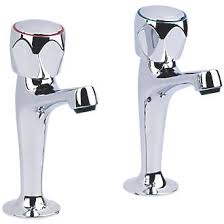 Franke galassia inset kitchen sink stainless steel 1 bowl 1000 x 500mm sinks screwfix ie. Pillar High Neck Sink Taps Kitchen Pillar Taps Screwfix Com