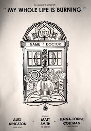 The Majestic Tale Of A Madman In A Box An Alternative Poster For The Doctor Who Episode The Name Of The Doctor Se7 Pt2 Ep13 Doctor Who Poster Doctor Who Episodes Doctor Who