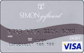 Check spelling or type a new query. Gift Card Simon Gift Card Visa United States Of America Simon Col Us Visa 114