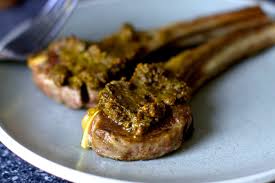Remove the fell or connective tissue covering before cooking chops (fig. Lamb Chops With Pistachio Tapenade Smitten Kitchen
