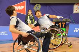 Marcus fernaldi gideon kevin sanjaya sukamuljo. Kim And Lee Dominant At Home Para Badminton Worlds International Paralympic Committee