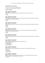 Alexander the great, isn't called great for no reason, as many know, he accomplished a lot in his short lifetime. Multiple Choice Questions Test Sheet Copy Theory Of International Blank Multiple Choice Questions Studeersnel