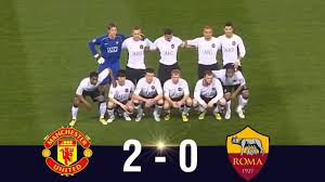 Man utd 2 roma 1. Manchester United Vs As Roma 2008 Ucl Quarter Finals Highlights Youtube