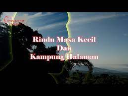 Puisi Kata Kata Rindu Masa Kecil Dan Kampung Halaman Youtube In 2021 Neon Signs Neon Signs