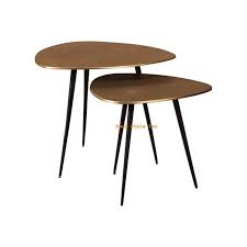 Mid century lou hodges for california design coffee table. Accent Table Set Of 2 Mid Century Modern Coffee Table Set Buy Accent Table Set Of 2 Mid Century Modern Coffee Table Set Solid Wood Top Nesting Coffee Table Manufacturer Black Round