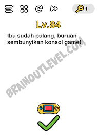 Level 96 pindahkan 3 buah lingkaran untuk membalikan segitiga Ibu Sudah Pulang Buruan Sembunyikan Konsol Game Jawaban Brain Out