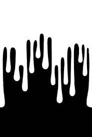 White Dripping Art Print By More By Jamie Preston X Small Dripping Paint Art Black Background Painting Drip Art