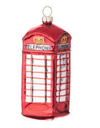 However, the reality is that 80% of the world's population have limited access to one. Festive British Telephone Booth Ornament Perfect For Any Season European Splendor