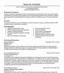 Pediatric Lvn Resume Example At Home Healthcare Pediatrics Rusk Texas