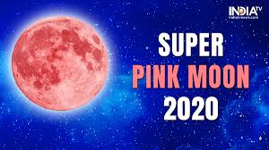 Watcht the super flower blood moon here on express.co.uk (image: Live Streaming Super Pink Moon 2020 When And Where To Watch The Biggest Full Moon Live Super News India Tv