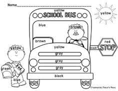 Choose your favorite coloring page and color it in bright colors. 23 School Bus Safety Week Ideas School Bus Safety Bus Safety School Bus