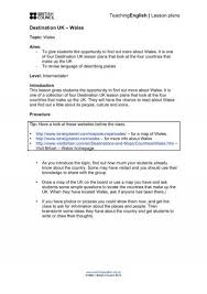 Perfect for al fresco dining or homespun parties. Teachingenglish Lesson Plans Destination Uk Wales