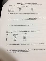 Calculate time to pay off credit card. Given The Following Data For Mr Card Calculate Chegg Com