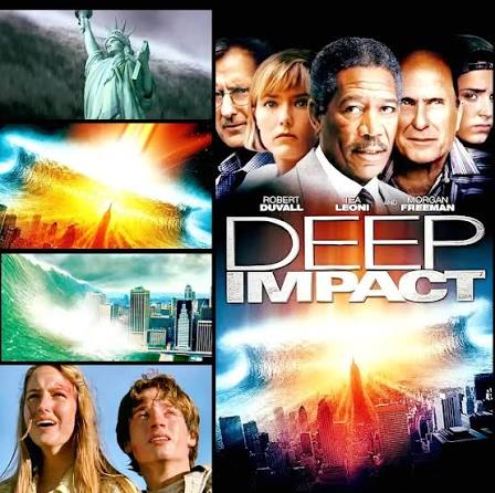 Deep Impact, a seminal 1998 science fiction disaster film directed by Mimi  Leder and executive produced by Steven Spielberg, was released in North  America on May 8, 1998. Cast: The film featured