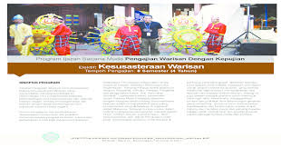 Program Ijazah Sarjana Muda Pengajian Warisan Dengan Ftkw Umk Edu My Images Document Pengajian Warisan Program Pdf Document