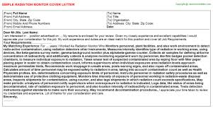 Radiation Oncologist Cover Letters