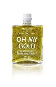 Oh My Gold Olive Oil Packaging Packaging Design Inspiration Brilliant Packaging