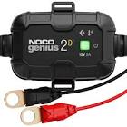 GENIUS2D Onboard Smart Battery Charger/Maintainer/Desulfator, 2-Amp, 12V NOCO