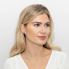 Sarah Alexander Midnight Kiss Cloudy Blue Kyanite Stud Earrings